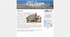 Desktop Screenshot of lbiescape.com